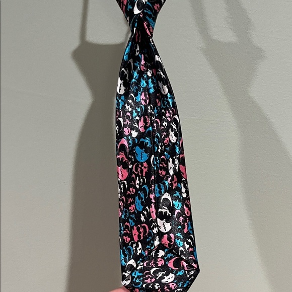 ⚡️⚡️⚡️Stylish Teal and Multicolor Dogs ties Bag NWOT - Picture 7 of 11